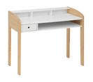 Bureau Enfant Blanc Et Bois Tod - Blanc