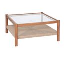 Table Basse "apala" 80x80cm Bois