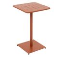 Table Haute De Jardin "phuket" Ambre 2 Places En Acier