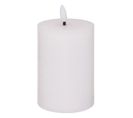 Bougie Déco à LED "molia" 13cm Blanc