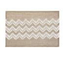 Set De Table En Jute "chevron" 30x45cm Blanc