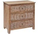 Commode Shirel 3 Tiroirs - Bois