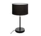 Lampe Droite En Métal Noir Et Doré  H 42 Cm