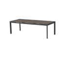 Table Extensible 10p Evasion Seigle Et Graphite Hespéride - Naturel