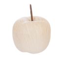 Pomme Décorative En Céramique Effet Bois D 9.5 Cm