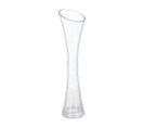 Vase Soliflore Évasé En Verre Craquelé H 30 Cm