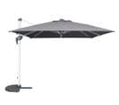 Parasol Carré Avec LEDs Equador Hespéride - Gris, Carré