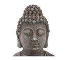 Statue H. 49 cm BOUDDHA Gris