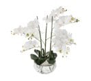 Plante Artificielle Orchidée En Pot Marbré H 62 Cm