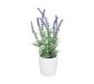 Plante Artificielle Lavande En Pot H 34 Cm