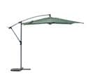 Parasol Décentré Rond Manoa Vert Olive Hespéride - Olive