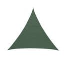 Voile d'ombrage triangulaire Shae vert olive 300x300x300cm