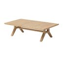 Table Basse De Jardin Rectangulaire Papouasie Acacia