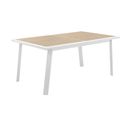 Table Extensible 10 Personnes Lin/blanc Pavane Hespéride - Lin