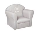 Fauteuil Pour Enfant Gris Tendre H 44 Cm