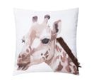 Coussin Décoratif Girafe 39 X 39 Cm Déco Enfant