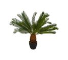 Plante Artificielle Ananas En Pot H 90 Cm