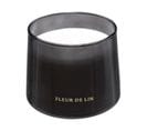 Bougie Parfumée 300 G Parfum Fleur De Lin Pot En Verre