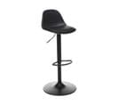 Tabouret Chaise De Bar Noir Hauteur Ajustable