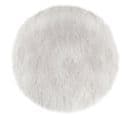 Tapis Enfant Fourrure Blanche D 90 Cm