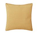 Coussin Décoratif Déhoussable En Coton Ocre Otto 38 X 38 Cm