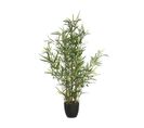 Plante Artificielle Bambou En Pot H 90 Cm