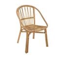 Fauteuil En Rotin Naturel H 80 Cm