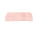 Drap De Bain En Coton Rose Tissu Éponge 70 X 130 Cm