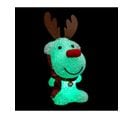 Déco De Noël Lumineuse Animal LED à Variation De Couleurs H 16 Cm