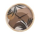 Horloge "nila" - Bois - D30 Cm