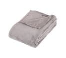 Plaid Microfibre Gris  125 X 150 Cm