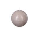 Bougie Boule Rustique Taupe D 10 Cm