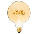 Globe LED Hello G125 E27  Ambre