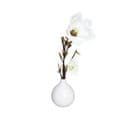 Composition Florale Artificielle Magnolia Dans Un Vase En Céramique H 37 Cm