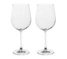 Lot De 2 Verres à Vin "bordeaux" 61cl Transparent