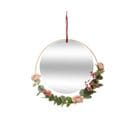 Miroir à Suspendre Avec Décoration Florale D 33 Cm