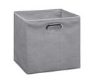 Boîte De Rangement Gris Clair Chiné 31 X 31 X 31 Cm