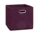 Boîte De Rangement Aubergine 31 X 31 X 31 Cm