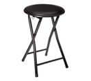 Tabouret Pliant "basic" 44cm Noir