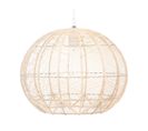 Luminaire Suspension En Rotin Naturel D 38 Cm