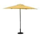 Parasol Droit Rond 2,7m Soya Jaune Moutarde Hespéride - Jaune Moutarde