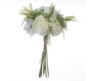 Bouquet De Fleurs 35cm Blanc