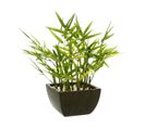 Plante Artificielle Bambou En Pot H 35 Cm