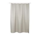 Rideau De Douche Taupe Déco Nid D'abeille 180 X 200 Anneaux Inclus