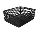 Panier Multi-usages "basket" 13cm Noir