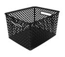 Panier Multi-usages "basket" 22cm Noir