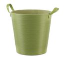 Panier à Linge Plastique Vert 40cm