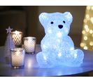 Objet lumineux OURS LED Blanc