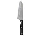 Couteau Japonais Santoku "dice" Inox 29cm Noir