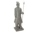 Statue Déco "samouraï" 119cm Gris